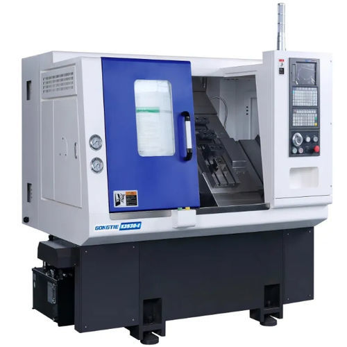 CNC数控车床 - X3530-E - Ningbo GongTie Precision Machinery Co.,LTD - 卧式 / 双轴 / 斜凳