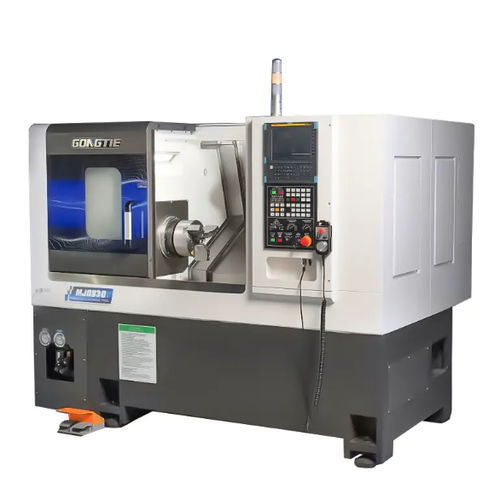 CNC数控车床 - MJ0830 - Ningbo GongTie Precision Machinery Co.,LTD - 卧式 / 双轴 / 斜凳