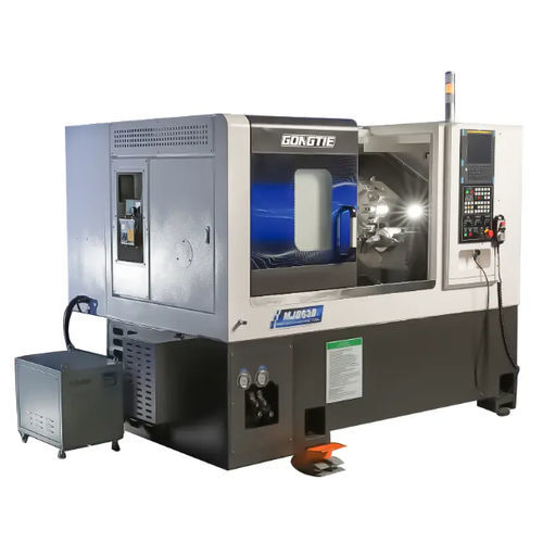 CNC数控车床 - MJ0630 - Ningbo GongTie Precision Machinery Co.,LTD - 卧式 / 双轴 / 斜凳