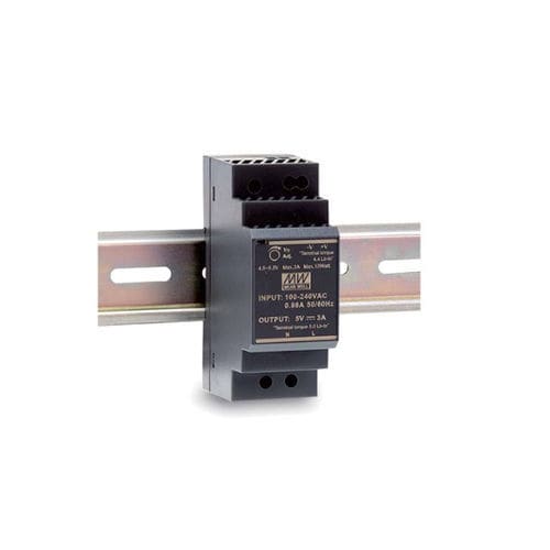 DIN导轨电源 - HDR-30 series  - Mean Well - AC/DC / 单输出 / 短路保护