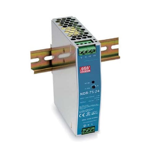DIN导轨电源 - NDR-75 series  - Mean Well - AC/DC / 单输出 / 短路保护