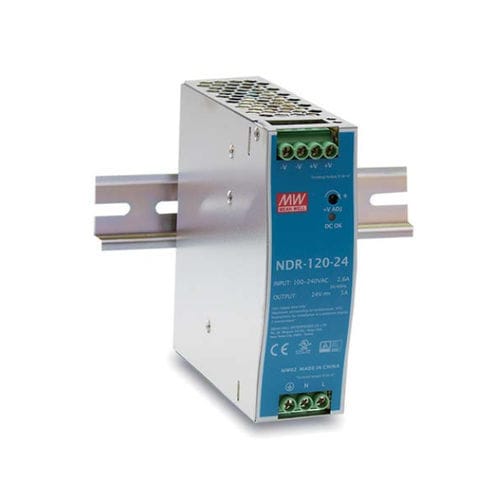 DIN导轨电源 - NDR-120 series - Mean Well - AC/DC / 单输出 / 短路保护