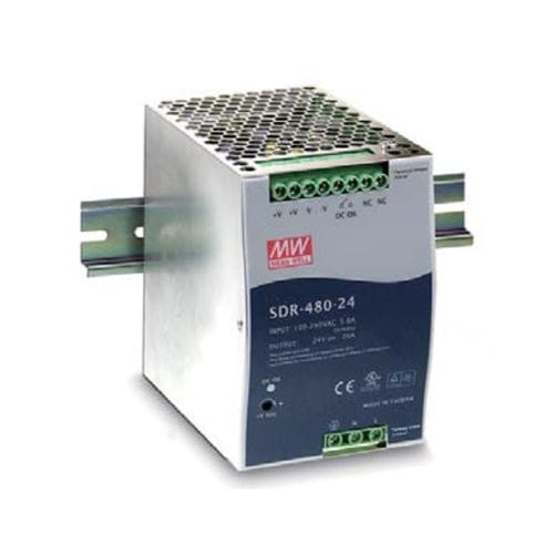 DIN导轨电源 - SDR-480 series - Mean Well - AC/DC / 单输出 / 短路保护