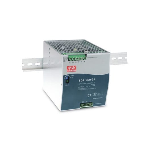 DIN导轨电源 - SDR-960 series  - Mean Well - AC/DC / 单输出 / 短路保护