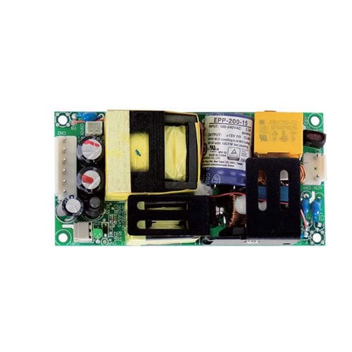 开放式框架电源 - EPP-200 series  - Mean Well - 2"x4" 格式 / AC/DC / 单输出