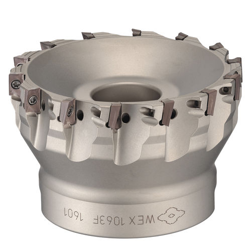 可转位刀片铣刀 - WEX10 series - SUMITOMO ELECTRIC Hartmetall GmbH - 凸肩 / 模块化 / 用于切割机