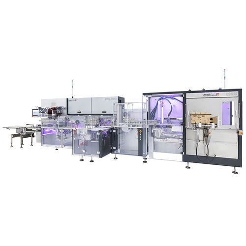 折叠式缠绕包装机 - LTM-DUO  - LOESCH Verpackungstechnik GmbH + Co. KG - 自动 / 紧凑型 / 用于巧克力产品