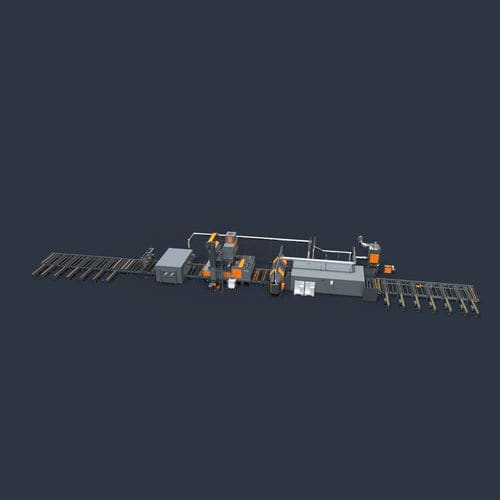 抛丸喷涂线 - RÖSLER OBERFLÄCHENTECHNIK