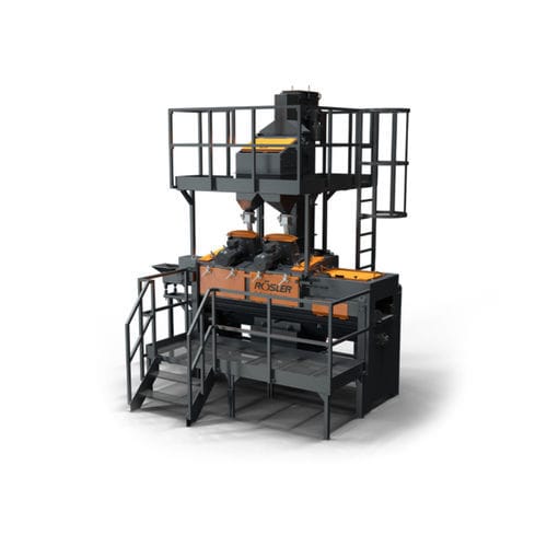 翻转围裙抛丸机 - SBM - RÖSLER OBERFLÄCHENTECHNIK - 用于金属 / 自动