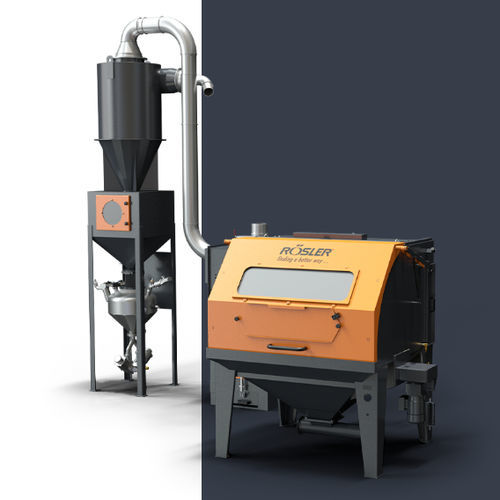 降压式喷砂间 - RSK  - RÖSLER OBERFLÄCHENTECHNIK - 自动 / 紧凑型