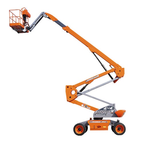自走式铰接升降臂 - GTBZ20AE - Zhejiang Dingli Machinery Co,Ltd - 电池动力