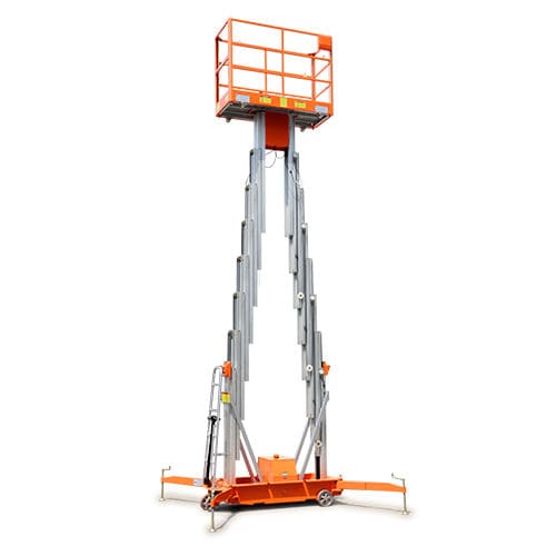 自走式桅杆式升降机 - GTWY12-2000 / GTWY10-2000 / GTWY8-2000 - Zhejiang Dingli Machinery Co,Ltd - 电池动力