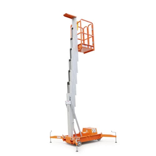 自走式桅杆式升降机 - GTWY12-1000 / GTWY10-1000 / GTWY8-1000 - Zhejiang Dingli Machinery Co,Ltd - 电池动力