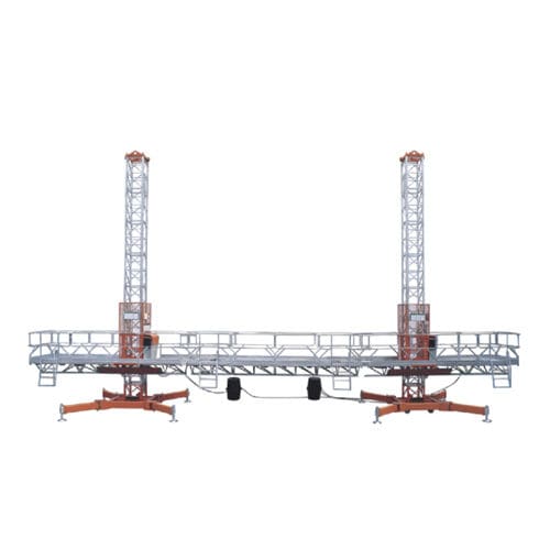 桅杆爬升式工作平台 / 双杆 - MCWP2700T / MCWP2000T / MCWP1300T - Zhejiang Dingli Machinery Co,Ltd