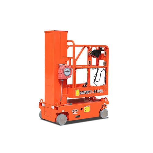 移动式桅杆式升降机 - AMWP7-8100L - Zhejiang Dingli Machinery Co,Ltd - 电动 / 液压