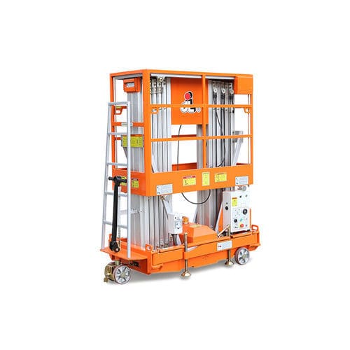 移动式桅杆式升降机 - GTWY9.5-2100 - Zhejiang Dingli Machinery Co,Ltd - 电动 / 用于超市 / 用于仓库