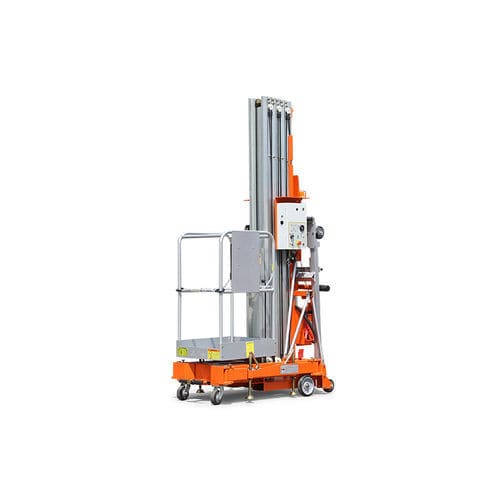 移动式桅杆式升降机 - GTWY14-1300 - Zhejiang Dingli Machinery Co,Ltd - 电动 / 用于超市 / 用于仓库
