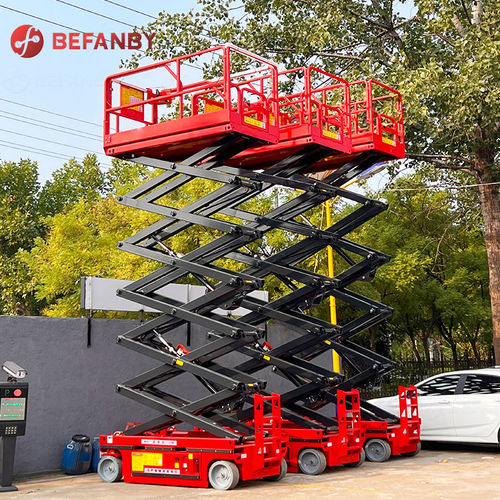 移动式剪叉式升降机 - BEFANBY - 电池动力 / 液压 / 车间