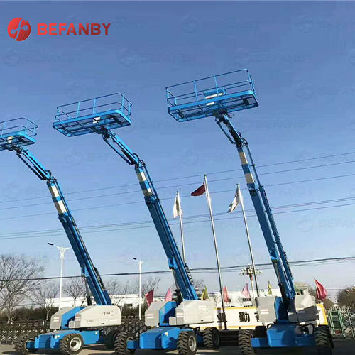自走式伸缩臂式升降机 - BEFANBY - 油电混合动力 / 柴油机 / 工程