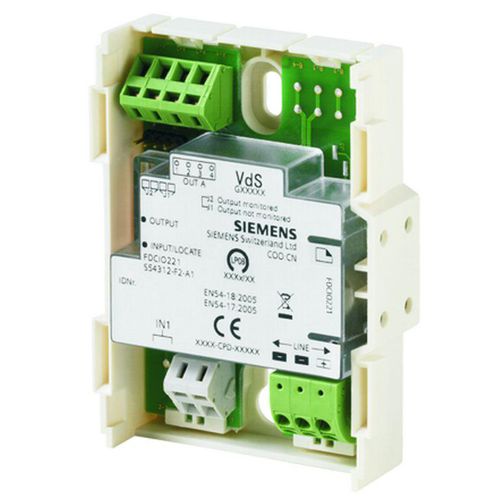 数字I/O模块 - FDCIO221 - Siemens Fire Safety - 分散式 / 在线 / 嵌入式