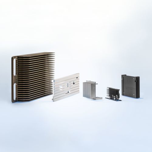 铝制散热片 - CTX Thermal Solutions - 定制 / 挤压 / 用于电子仪器