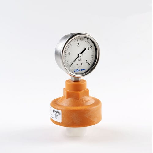 表盘压力计 - DV902 - DIVATEC,SL - PTFE / 膈膜