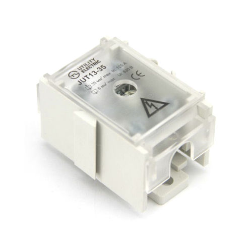DIN导轨接线端子 - JUT13 series - Utility Electrical Co., Ltd. - 用于汇流条 / 螺钉连接 / 大电流