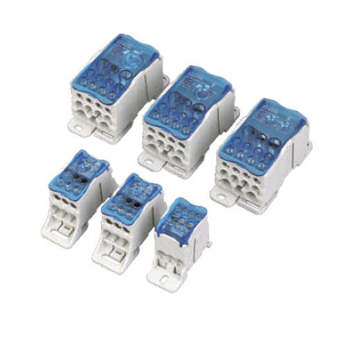 DIN导轨接线端子 - JUT11 series - Utility Electrical Co., Ltd. - 用于汇流条 / 螺钉连接 / 双极