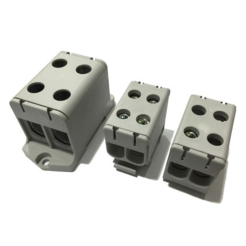 DIN导轨接线端子 - JUT10 series - Utility Electrical Co., Ltd. - 螺钉连接 / 单极 / 大电流