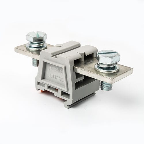 DIN导轨接线端子 - JUT17 series - Utility Electrical Co., Ltd. - 螺钉连接 / 螺杆 / 直通