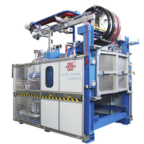 颗粒泡沫造型机 - SPZ140EH - Hangzhou Fangyuan Plastics Machinery Co.,Ltd - 发泡聚苯乙烯 / 发泡聚丙烯 / PLC控制