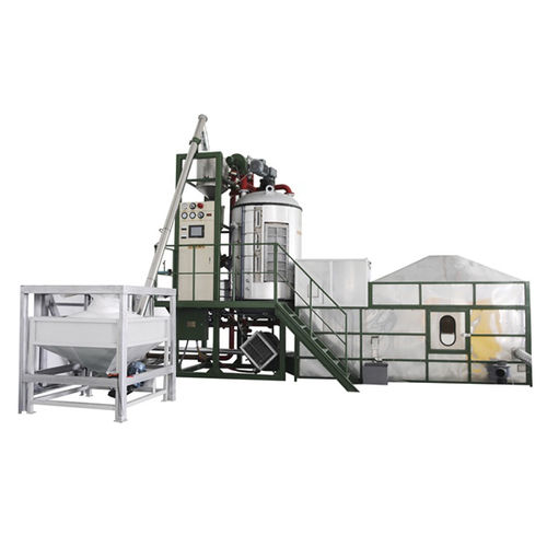 发泡聚苯乙烯预发机 - SPJ130A - Hangzhou Fangyuan Plastics Machinery Co.,Ltd - PLC控制 / 自动 / 非连续