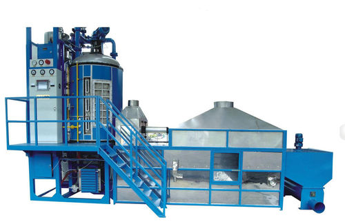 发泡聚苯乙烯预发机 - SPJ50, 90 - Hangzhou Fangyuan Plastics Machinery Co.,Ltd - PLC控制 / 自动 / 发泡聚丙烯