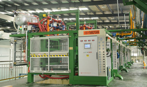 颗粒泡沫造型机 - SPZ100-200E - Hangzhou Fangyuan Plastics Machinery Co.,Ltd - 发泡聚苯乙烯 / 发泡聚丙烯 / 真空循环