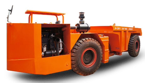 铰接矿用自卸车 - FYKC-8 - Jinan Fucheng Hydraulic Equipment Co., Ltd - 柴油 / 地下矿