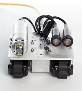 履带检测机器人 - Versatrax 100 MicroMag™ - Inuktun InCommand Robotics LLC - 带LED灯 / 磁性 / 防水