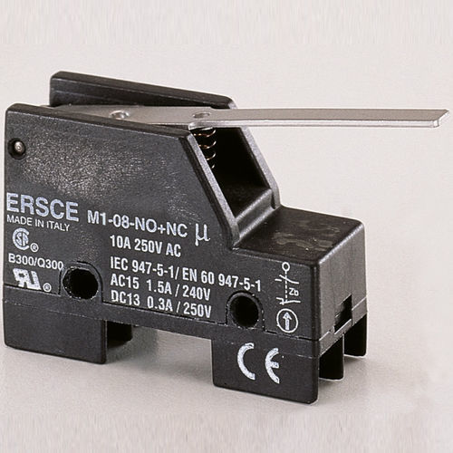 微型限位断路器 - M308NONC - BREMAS BETTER SWITCHES - IP40 / 紧凑型 / 工业