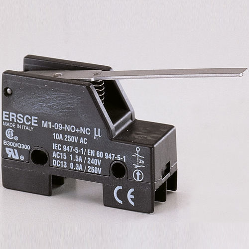 微型限位断路器 - M309NONC - BREMAS BETTER SWITCHES - IP40 / 紧凑型 / 工业