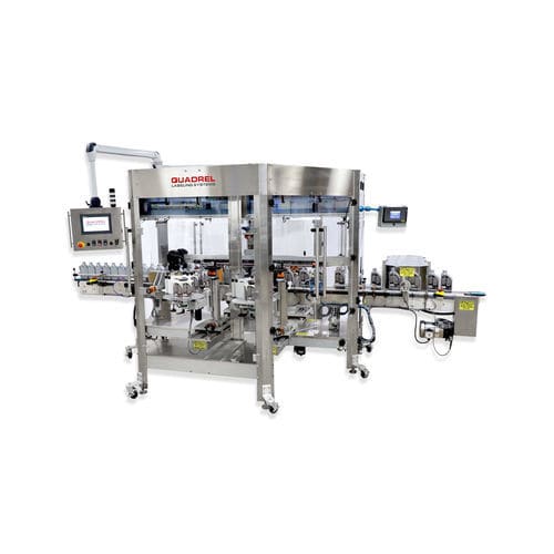 PLC控制贴标机 - PROLINE 4000 - Quadrel Labeling Systems - 瓶子 / 用于包装 / 化妆品行业