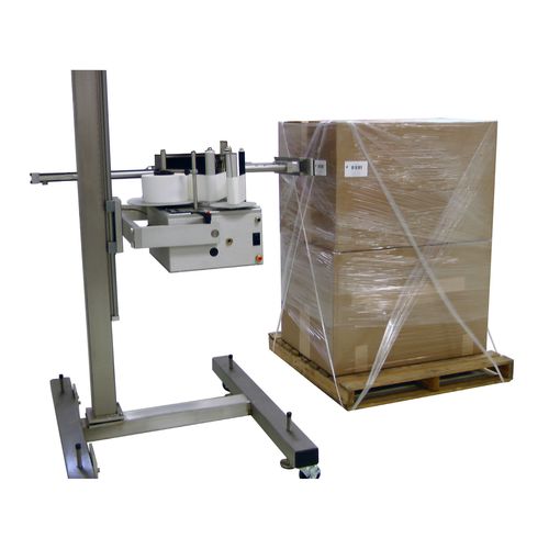 PLC控制贴标机 - Q34 - Quadrel Labeling Systems - 货盘 / 侧面