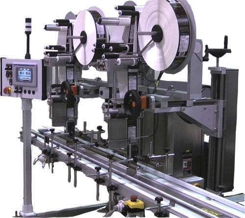 自动贴标机 - Quadrel Labeling Systems - 顶面 / 底部 / 食品行业