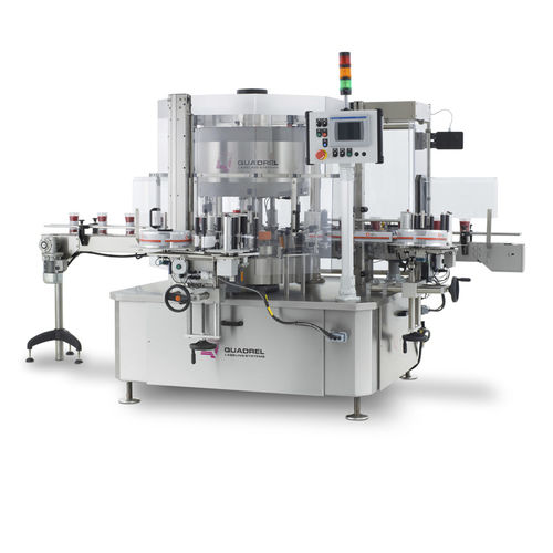 高速贴标机 - Quadrel Labeling Systems - 自动 / 瓶子 / 侧面