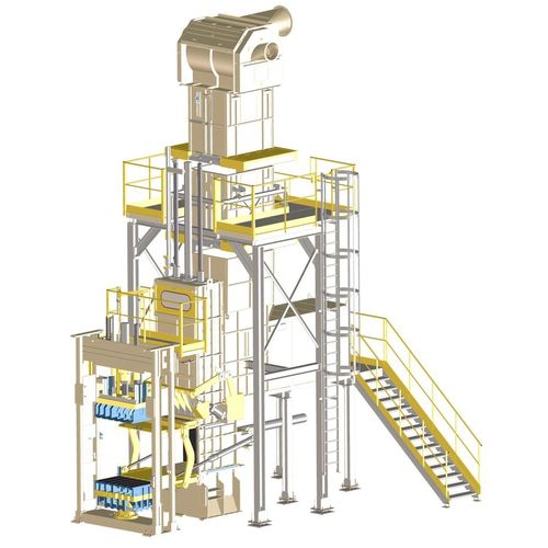 纺织品打包压缩机 - GSA - Valvan Baling Systems NV - 垂直式 / 通道式