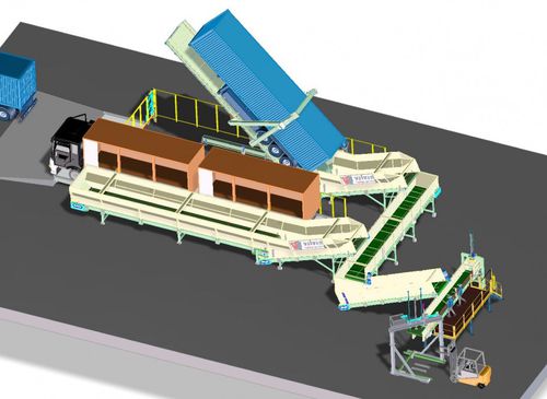 卡车卸载系统 - Valvan Baling Systems NV - 自动