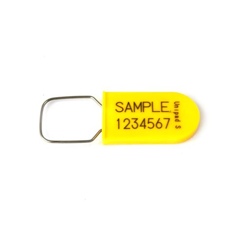 聚丙烯安全封条 - Unipad S - Universeal (UK) Ltd - 金属 / 用于挂锁 / 用于货箱