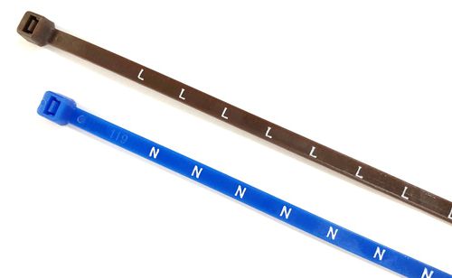 尼龙电缆扎带 - UVZIP-20048-BLN - Universeal (UK) Ltd - 带标签