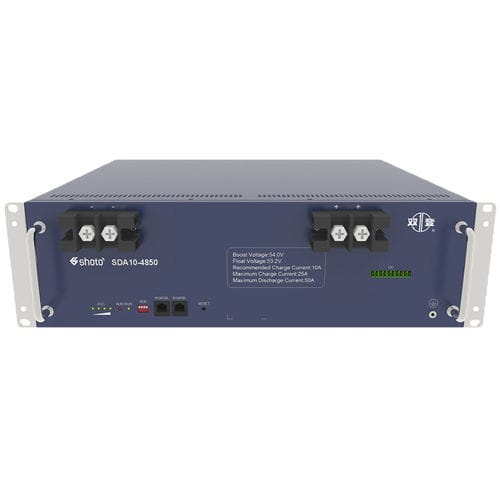 锂离子电池系统 - SDA10 series - Shoto / Shuangdeng Group Company Limited - 模块 / 48V / 用于远程通信设备