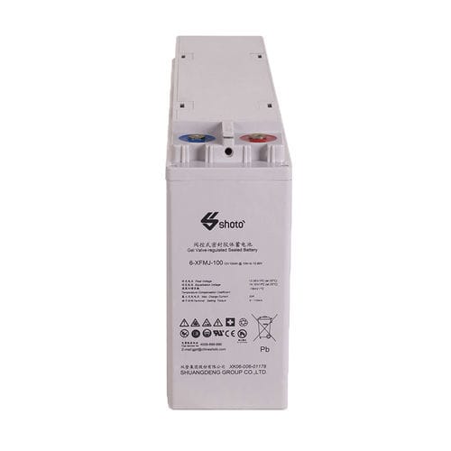 钢铅胶体电池 - 6-XFMJ series - Shoto / Shuangdeng Group Company Limited - 模块 / 12V / 用于换流器