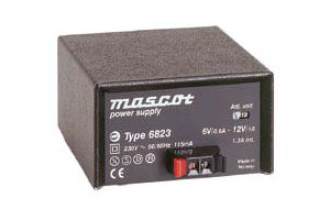 台式电源 - 12 W, 5 - 12 V | 6823  - Mascot - AC/DC / 可调节