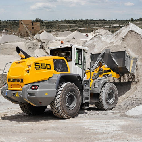带轮装载机 - L 550 XPower - Liebherr Excavators - 铰接式 / 用于采石场